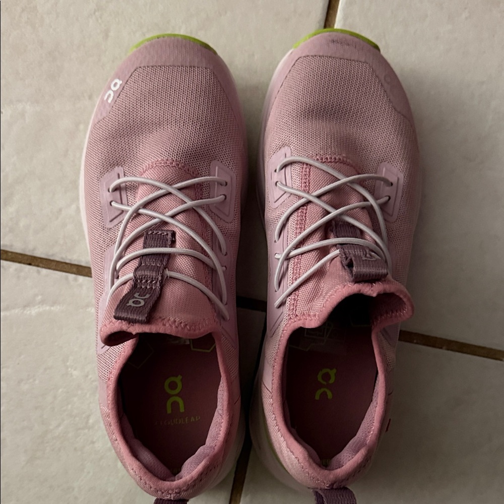 On Running Kids Pink Sneakers